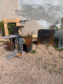 Parti metalliche    del CAMINO