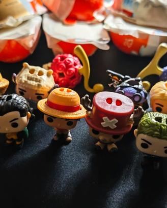 Collezione quasi completa di  OnePiece  Kinder Joy