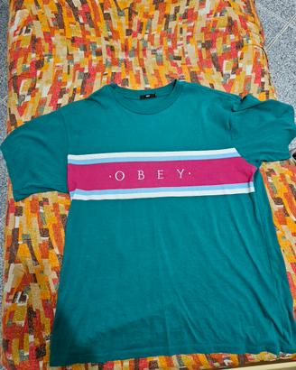 T Shirt Obey taglia M