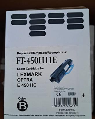 TONER COMPATIBILE LEXMARK OPTRA E450 HC – NUOVO