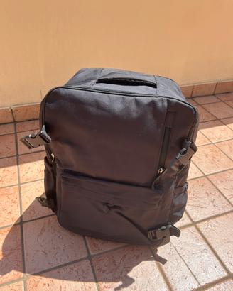Zaino Nero Nuovo 44x30x15