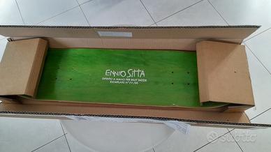 Tavola skate da collezio,dipinta a mano da E.Sitta
