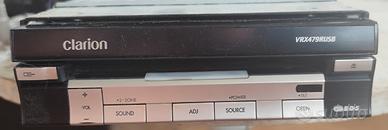 Clarion VRX479RUSB Monitor 1DIN Scomparsa P.OUT 6V