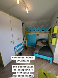 Cameretta marca Colombini e trasporto e montaggio