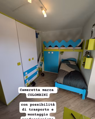 Cameretta marca Colombini e trasporto e montaggio