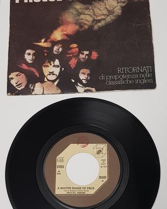 45 giri Procol Harum,  A  whiter shade of pale 