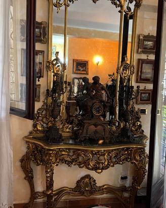 Console specchiera Barocco veneziano rococò