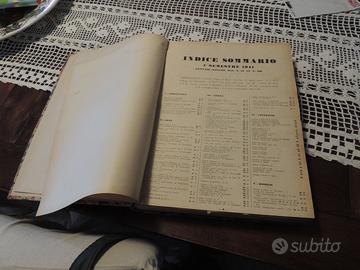 Riviste "TEMPO" rilegate da Gen. 1941 a Feb. 1943