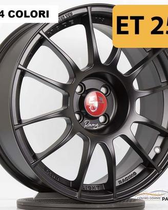 Cerchi 17 xlr et25 500 595 abarth no distanziali