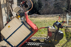 Motocariola f400 gx 160con gruppo pompa