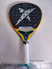 Pala racchetta padel dropshot action attack