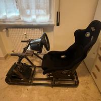 Simulatore di guida con volante logitech g29