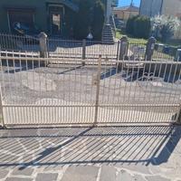 cancello manuale 2 ante