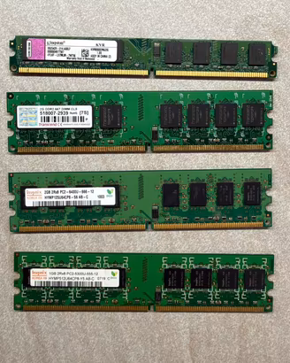 Lotto RAM DDR2 per PC Desktop