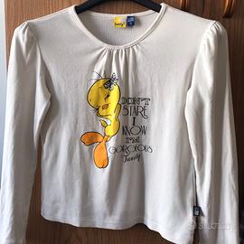 Maglietta t-shirt a taglio corto Tweety 12 ans