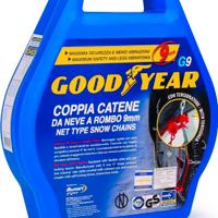 Catene da neve goodyear misura 120 9mm