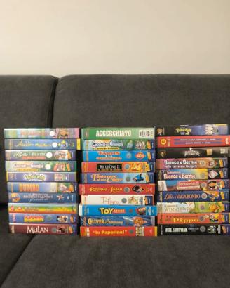 CASSETTE VHS WAL DISNEY E ALTRO 