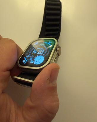 apple watch ultra 49 mm titanio grigio