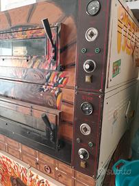 Forno Elettrico 2+2 Teglie + Stufa "Caldaia per li