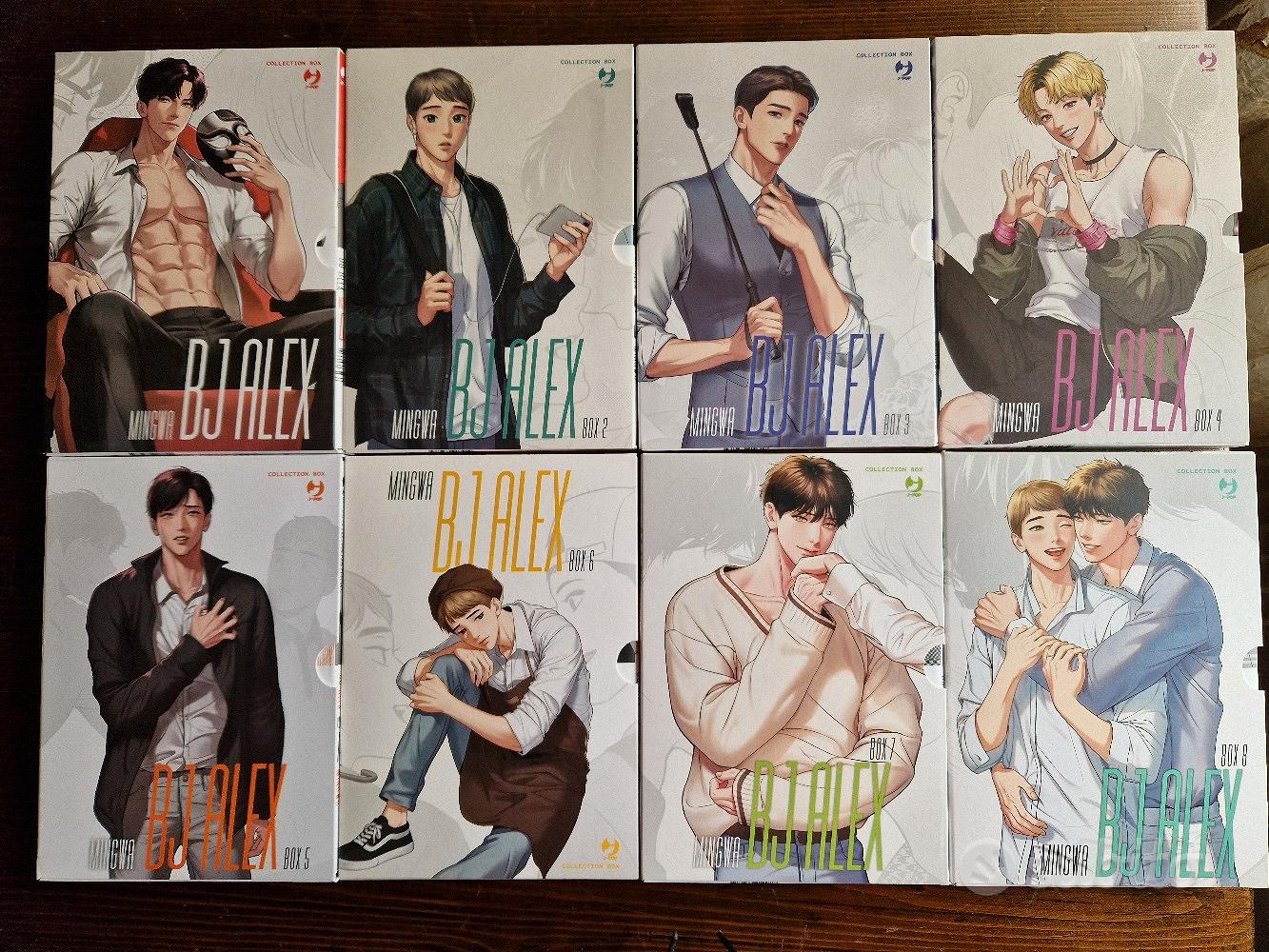 BJ Alex BOX 1-8 (J-Pop Manga) BL/Yaoi - Libri e Riviste In vendita a Udine