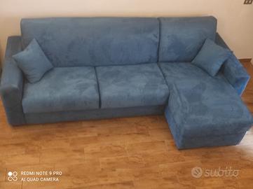 Divano letto con penisola