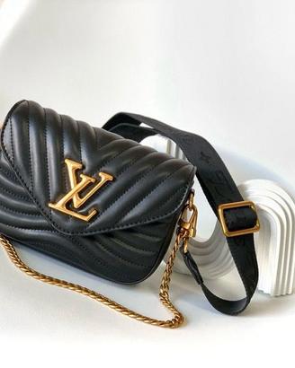 Borsa a tracolla LOUIS VUITTON New Wave, nera
