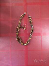 Collana occhio di tigre