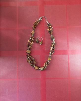 Collana occhio di tigre
