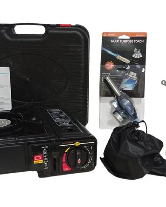 Fornelli da campeggio + Cannello fiamma ossidrica 