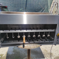 Churrasco grill per spade sergas 19 spiedi a gas