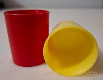 Cappellotti in plastica antipolvere per alimenti