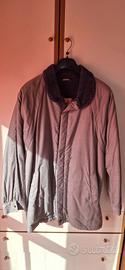 Giaccone invernale uomo grigio vintage taglia 52