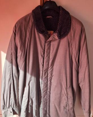 Giaccone invernale uomo grigio vintage taglia 52
