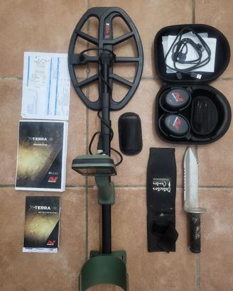 Minelab X Terra Pro super bundle metal detector 