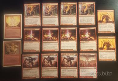 Carte di Magic the Gathering 34 rosso