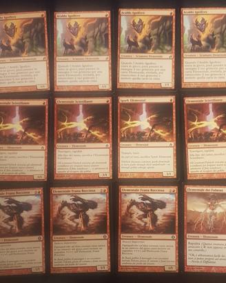 Carte di Magic the Gathering 34 rosso