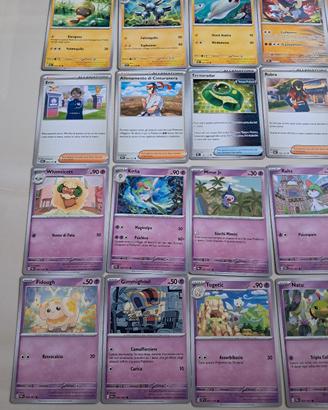 Lotto 25 carte Pokémon ITALIANO 