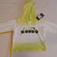 Felpa Diadora x.bambina 10 anni