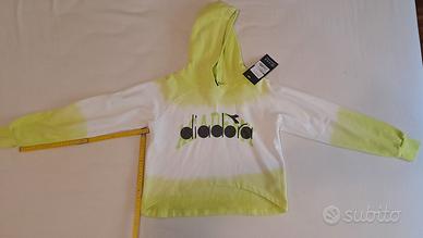 Felpa Diadora x.bambina 10 anni