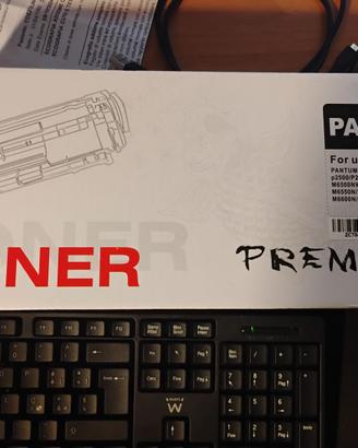 Due toner nuovi per stampante pantum