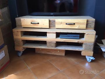 Mobile porta tv stile industrial