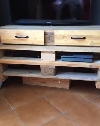 Mobile porta tv stile industrial