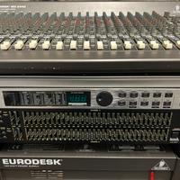 Mixer Eurodesk 2442 + Equalizzatore + Virtualizer
