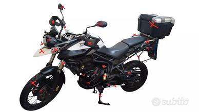 RICAMBI TRIUMPH TIGER 800 XC 2010 2011 12 13 2014