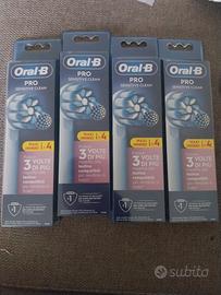 ricambi oral b confezione da 4 