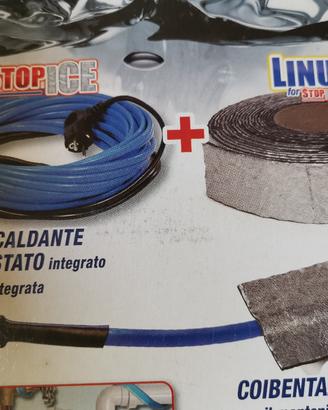 Kit antigelo tubazioni cavo scaldante 5 mt