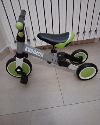 bici bimbo triciclo senza pedali