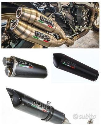 Scarico Gpr Dual Carbon Tiburon Deptone Gp Evo4