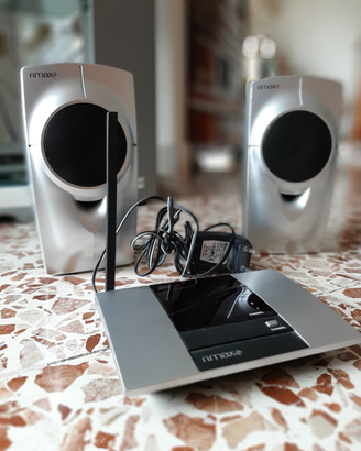 Coppia altoparlanti speakers Rimax wireless