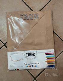 Lenzuola 1 piazza e mezzo 100% cotone